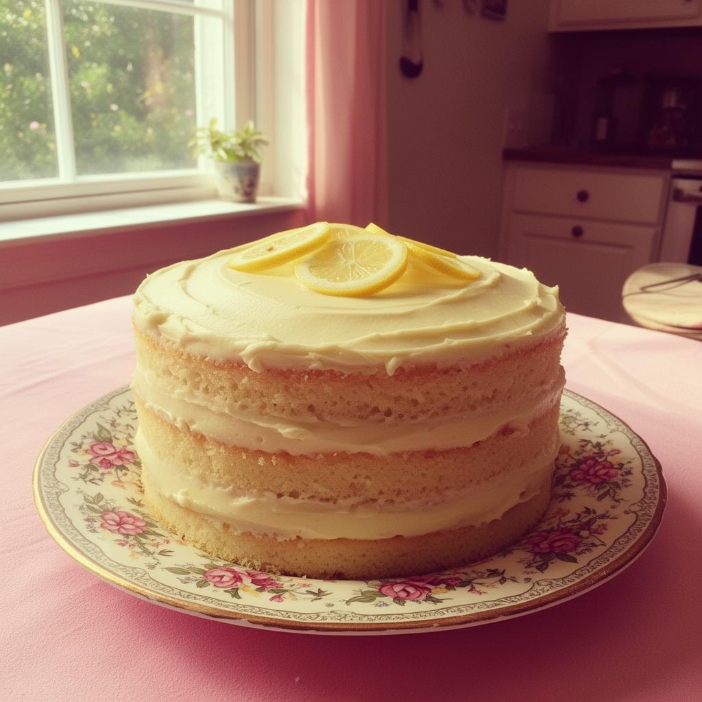 Lemon Sunshine cake
